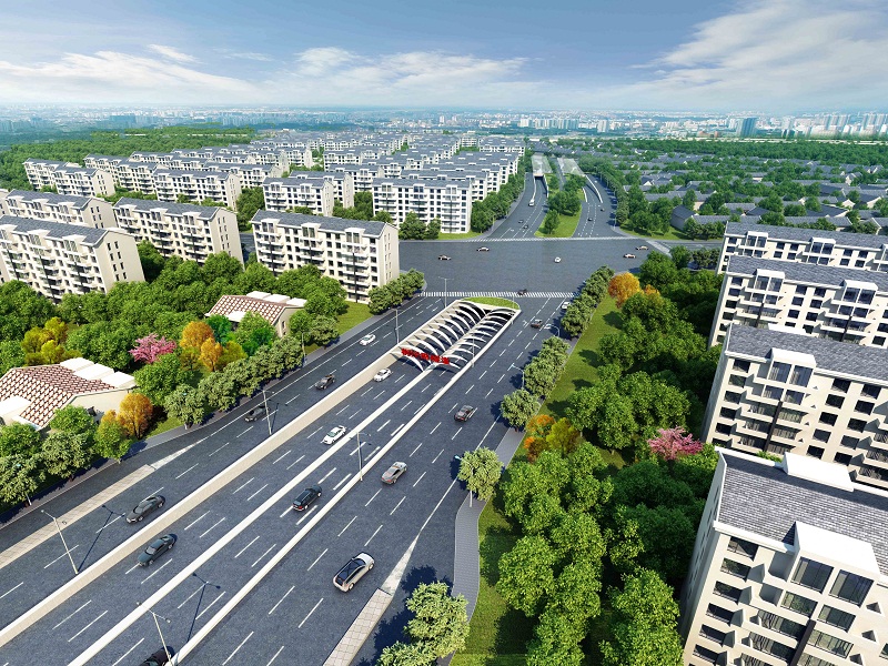 苏州市桐泾路北延工程正式开工建设